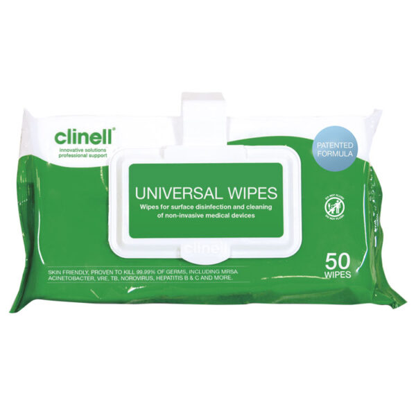 Clinell Universal Wipes (50u)