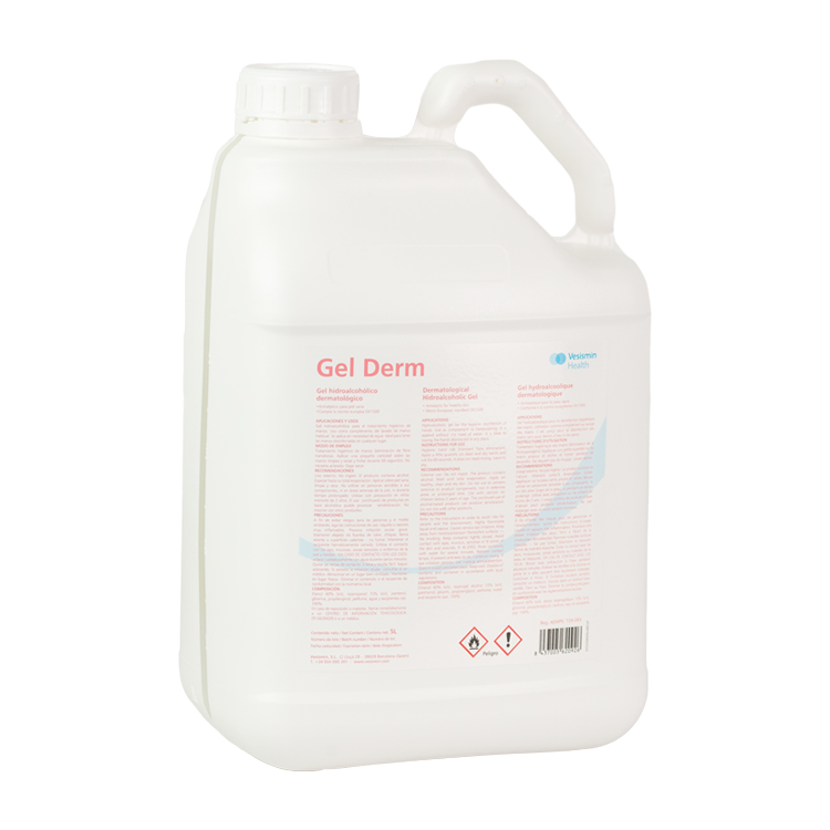 GEL HYDROALCOOLIQUE ANTISEPTIQUE 5L